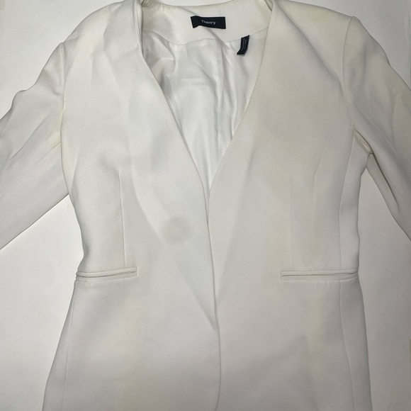 Theory White Blazer - Picture 1 of 3